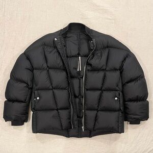 Rick Owens $2725 Strobe Down Puffer Bomber Jacket